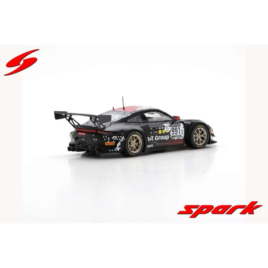 Spark 1/43 (SB395) Porsche 911 GT3 R #991 Herberth Motorsport 24H Spa 2020の画像