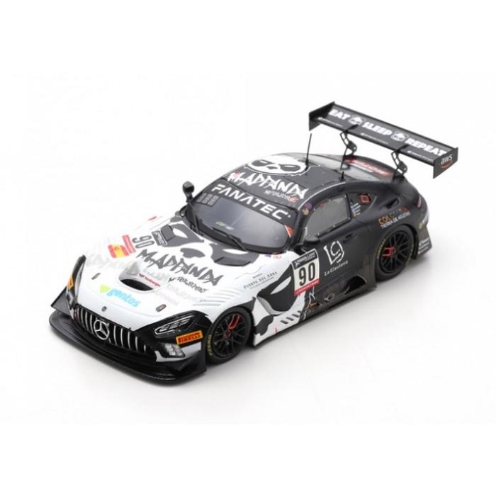 Modèle Réduit Mercedes AMG 24h De Spa 2023 N°90 - Spark 1/43 - Édition Limitée 300 Pièces