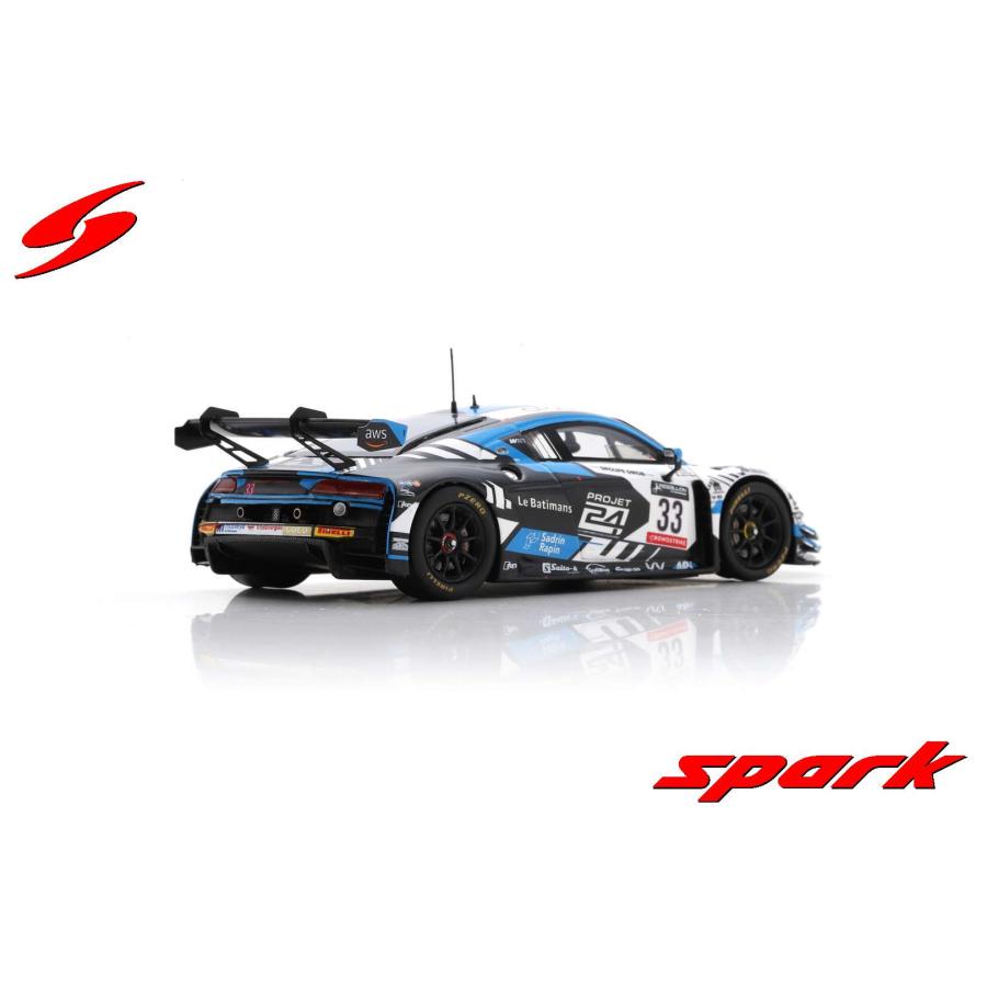 スパークモデル Spark 1/43 (SB515) Audi R8 LMS GT3 #33 Team WRT 2nd