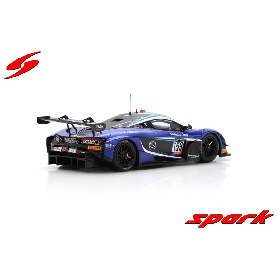 スパークモデル Spark 1/43 (SB528) McLaren 720S GT3 #159 Garage 59