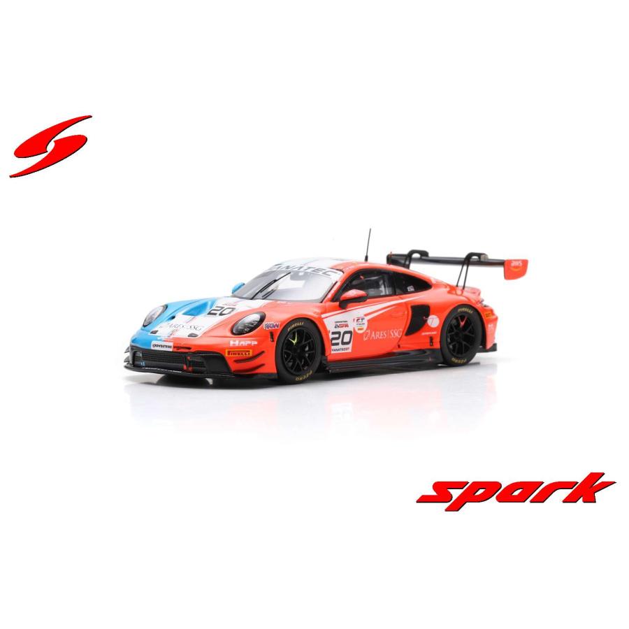 スパークモデル Spark 1/43 (SB708) Porsche 911 GT3 R (992) #20