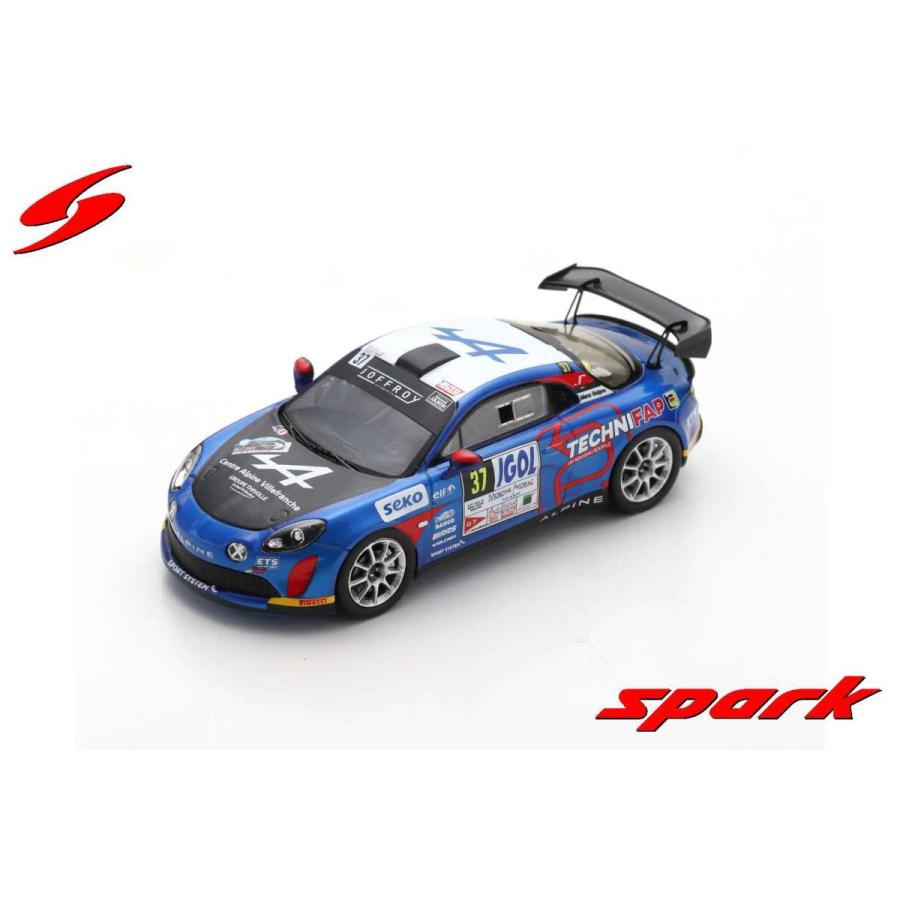 Spark 1/43 (SF238) Alpine A110 Rally #37 Rally MonteCarlo 2020