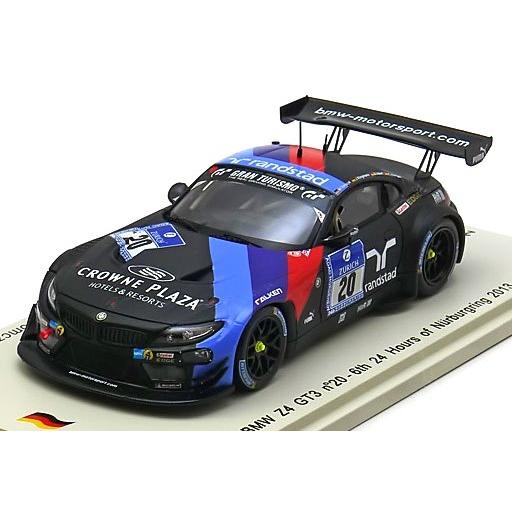 1/43 スパーク ミニカー BMW Z4 GT3 #20 6th 24h ADAC NURBURGRING