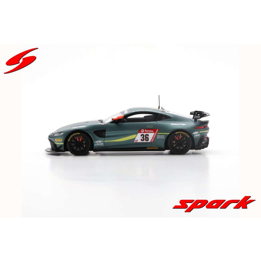 Spark 1/43 (SG539) Aston Martin Vantage AMR GT4 #36 AMR Performance Centre 24H Nurburgring 2019の画像