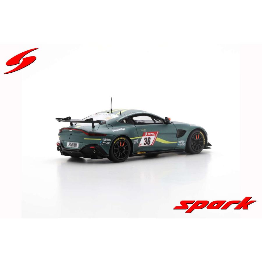 Spark 1/43 (SG539) Aston Martin Vantage AMR GT4 #36 AMR Performance Centre 24H Nurburgring 2019の画像
