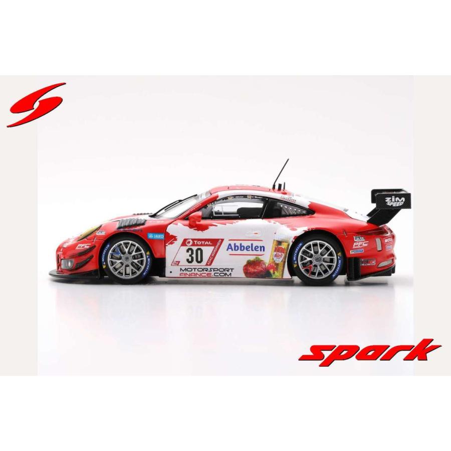 Spark 1/43 (SG548) Porsche 911 GT3 R #30 Frikadelli Racing Team 24H Nurburgring 2019の画像