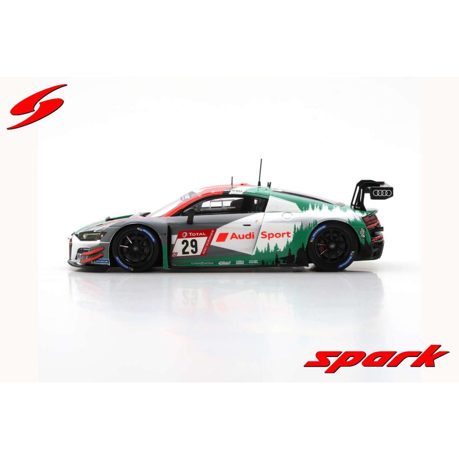 Spark 1/43 (SG685) Audi R8 LMS GT3 #29 Audi Sport Team 6th 24H Nurburgring 2020の画像