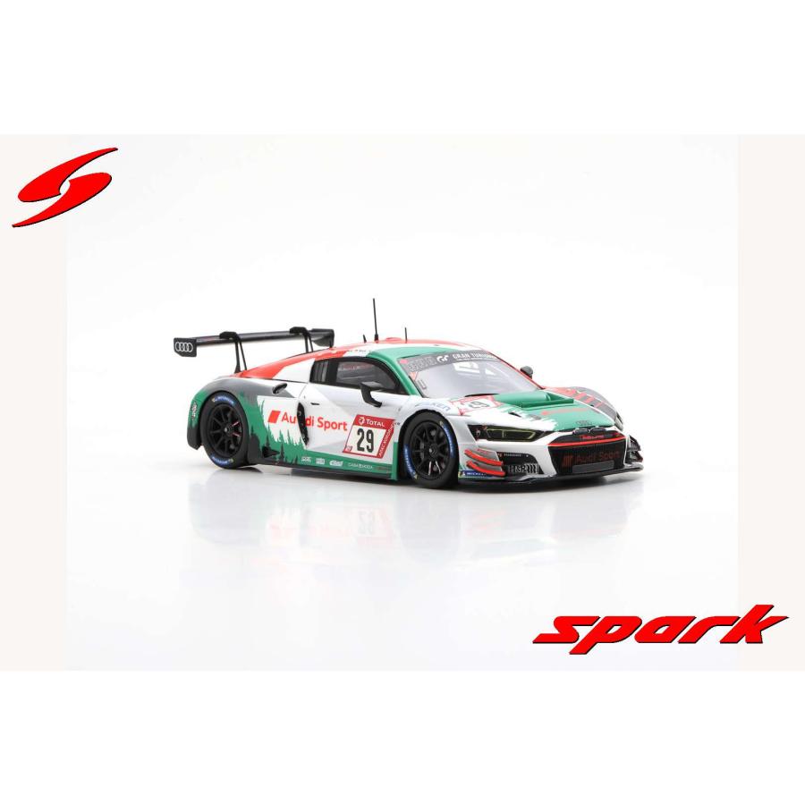 Spark 1/43 (SG685) Audi R8 LMS GT3 #29 Audi Sport Team 6th 24H Nurburgring 2020の画像
