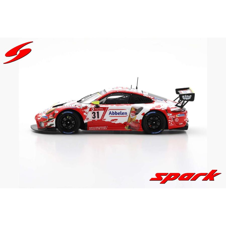 Spark 1/43 (SG686) Porsche 911 GT3 R #31 Frikadelli Racing Team 7th 24H Nurburgring 2020の画像