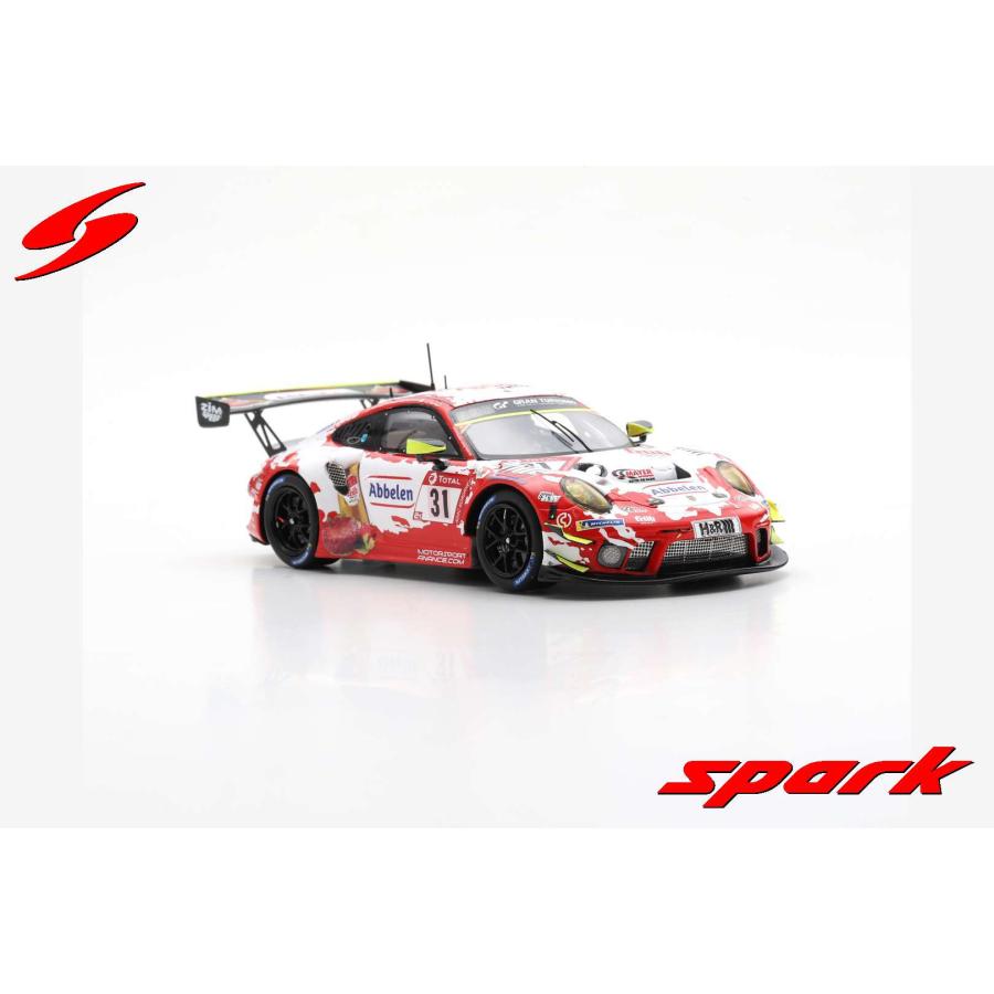 Spark 1/43 (SG686) Porsche 911 GT3 R #31 Frikadelli Racing Team 7th 24H Nurburgring 2020の画像