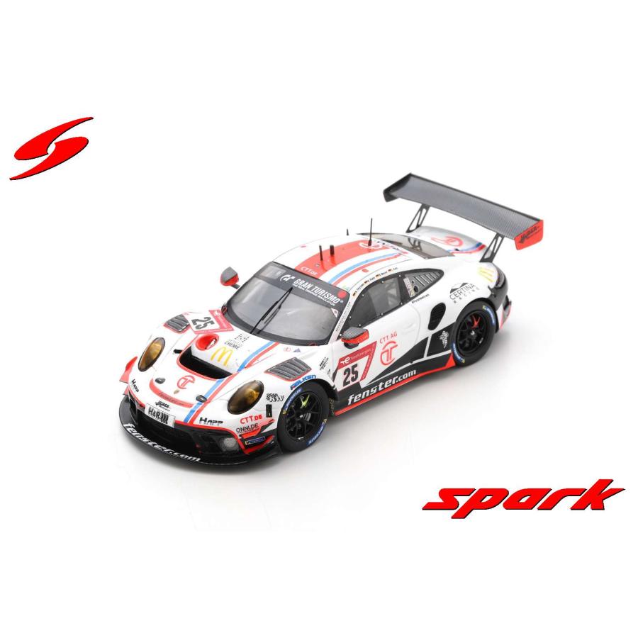 スパークモデル Spark 1/43 (SG847) Porsche 911 GT3 R #25 Huber