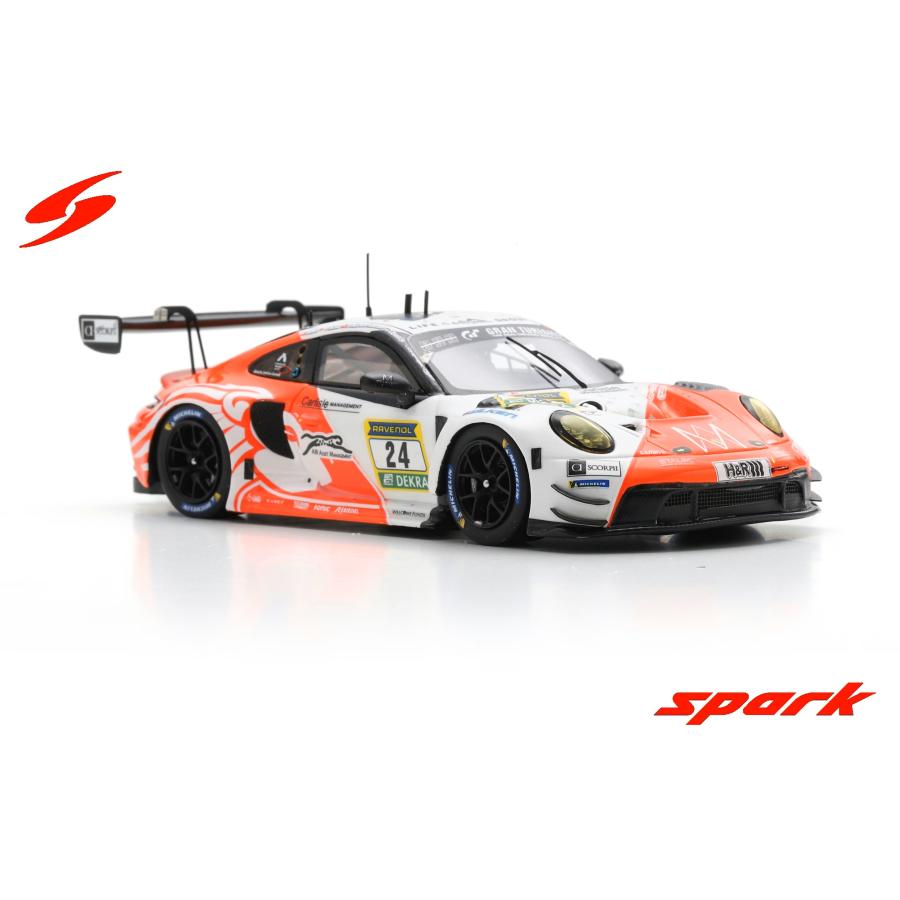 Spark 1/43 (SG946) Porsche 911 GT3 R (992) #24 Lionspeed GP 9th 24H Nurburgring 2024_4