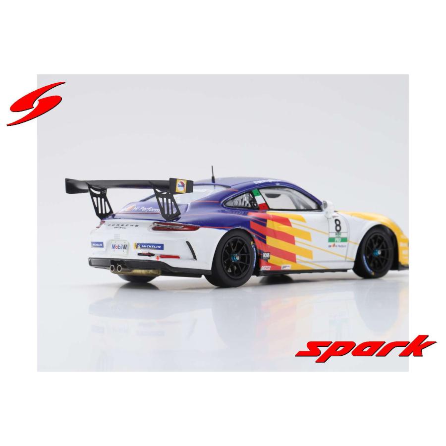 Spark 1/43 (SI009) Porsche 911 GT3 Cup #8 Dinamic Motorsport Winner Monza Porsche Carrera Cup Italia 2019の画像