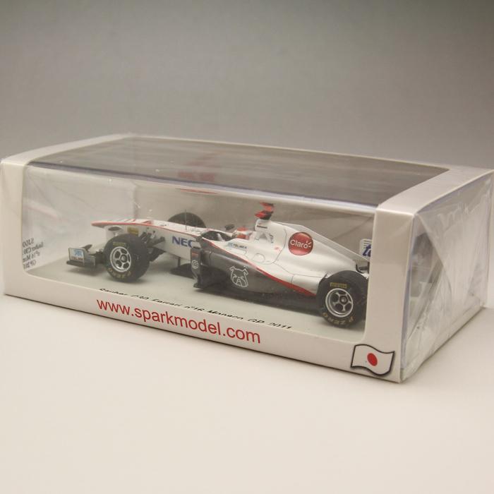 Spark 1/43 (SJ005)  Sauber C30 Ferrari #16 Monaco GP 2011 小林可夢偉の画像