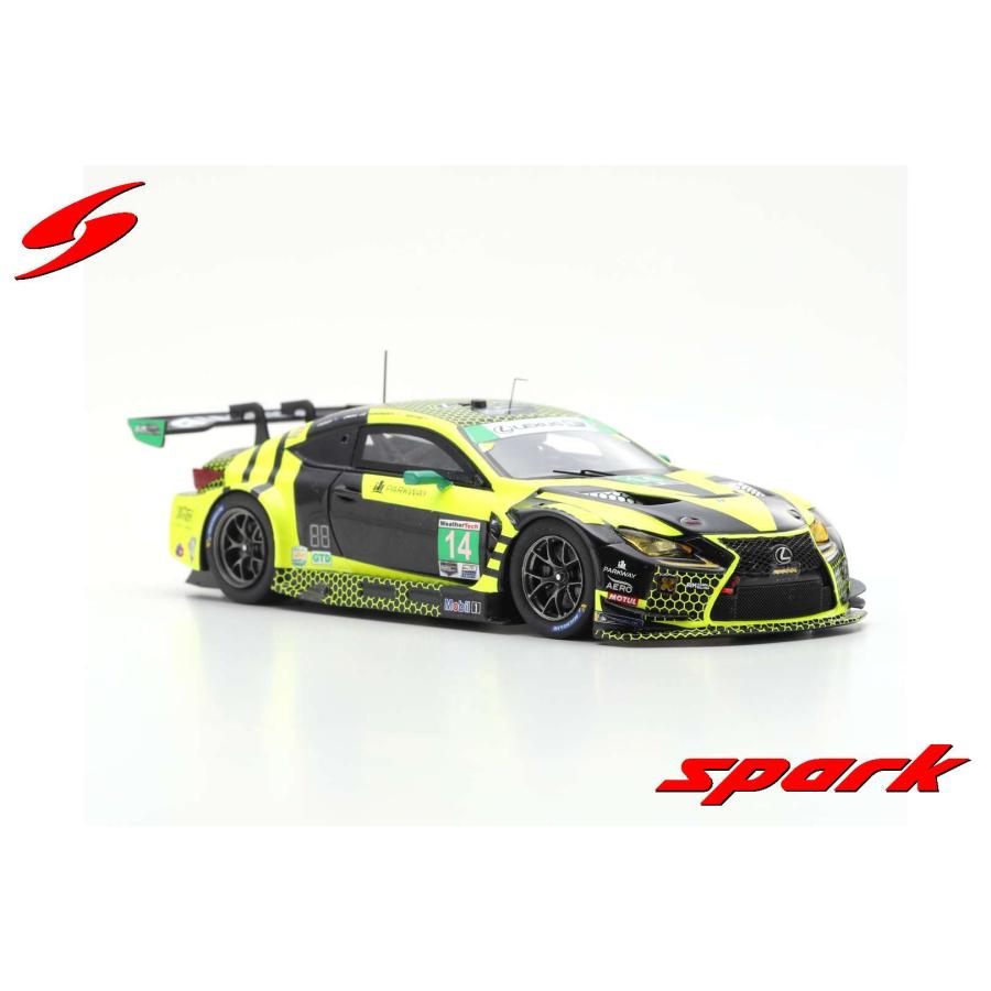 Spark 1/43 (US076) Lexus RC F GT3 #14 AIM Vasser Sullivan 24H Daytona 2019の画像