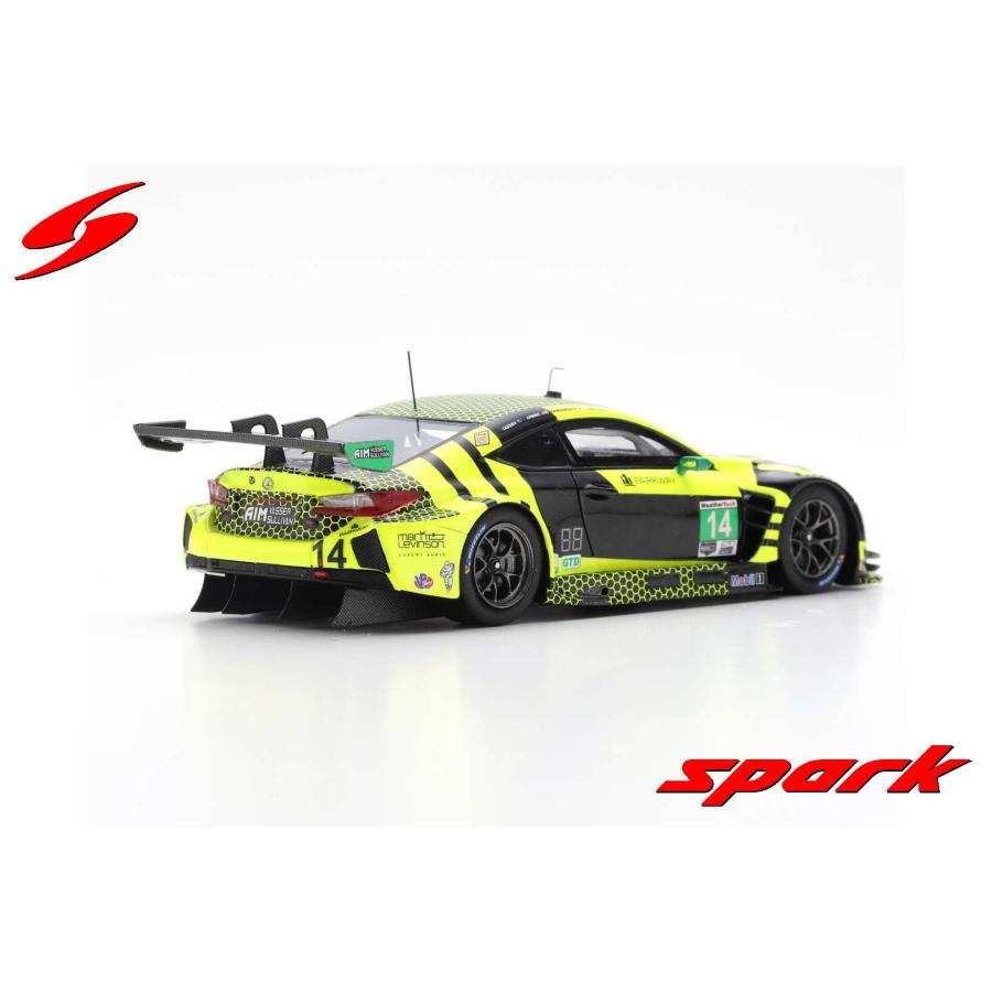 Spark 1/43 (US076) Lexus RC F GT3 #14 AIM Vasser Sullivan 24H Daytona 2019の画像