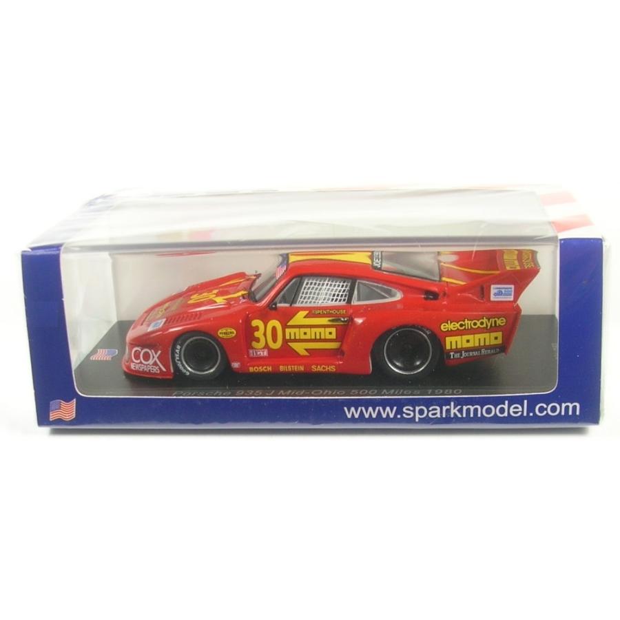 Spark 1/43 (US100) PORSCHE 935 J NO.30 MID-OHIO 500 MILES 1980 J. BUSBY / G. MORETTIの画像