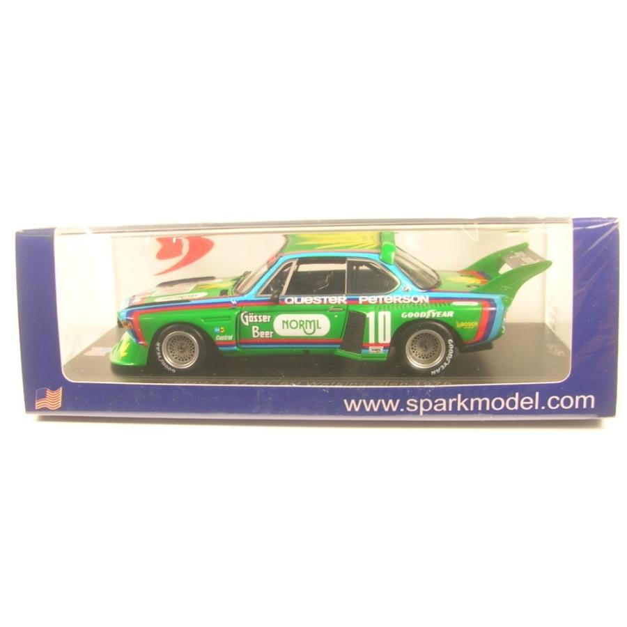 Spark 1/43 Scale Resin US110 - BMW 3.5 CSL #10 6H Watkins