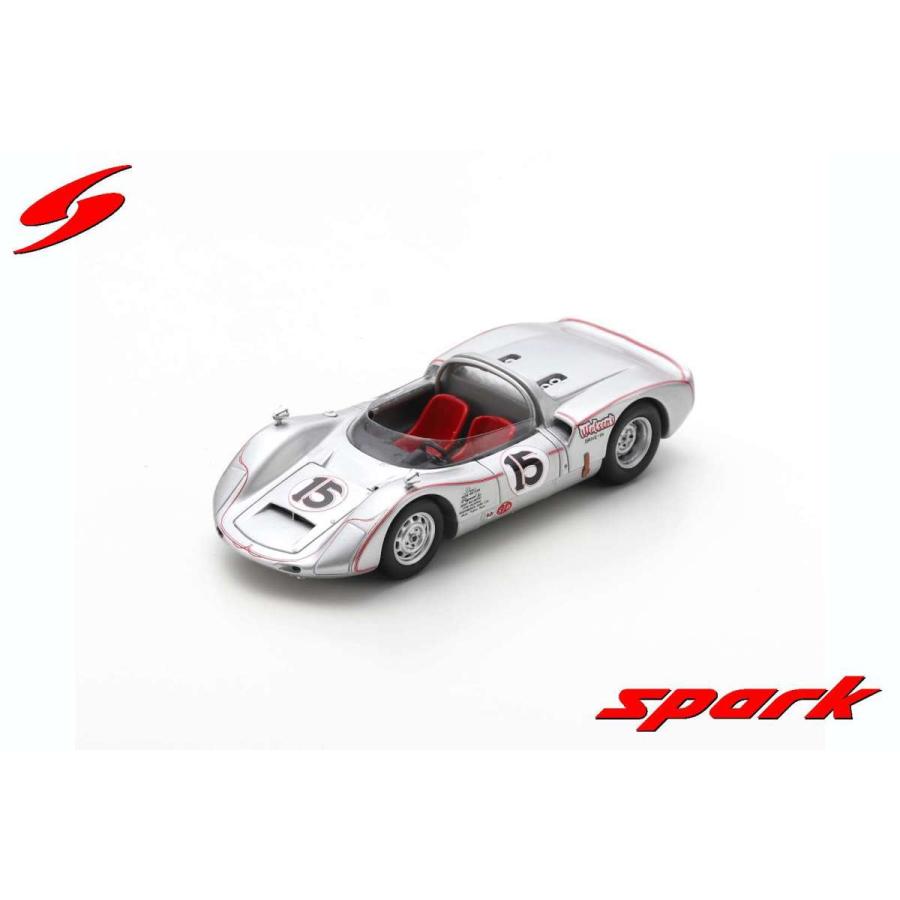 Spark 1/43 (US114) Porsche 906 #15 USRRC Bridgehampton 1966