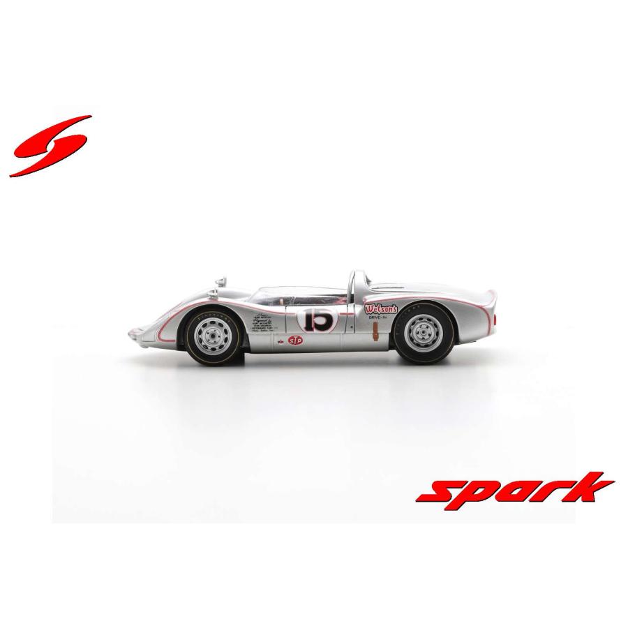 Spark 1/43 (US114) Porsche 906 #15 USRRC Bridgehampton 1966の画像