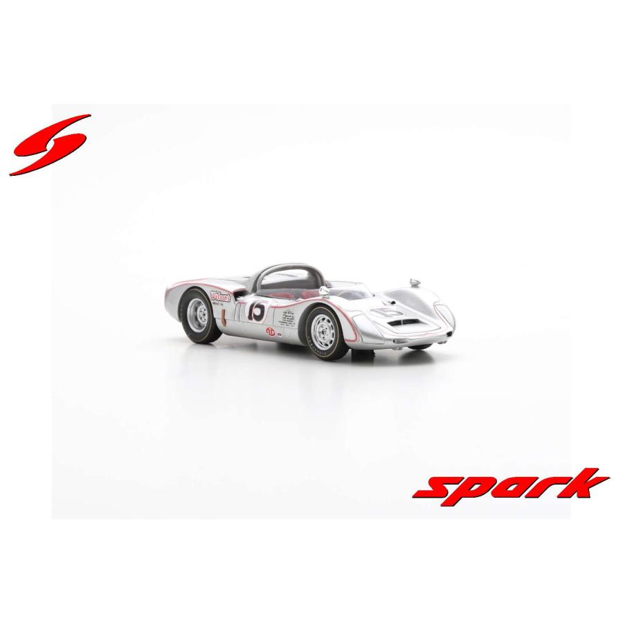 Spark 1/43 (US114) Porsche 906 #15 USRRC Bridgehampton 1966の画像