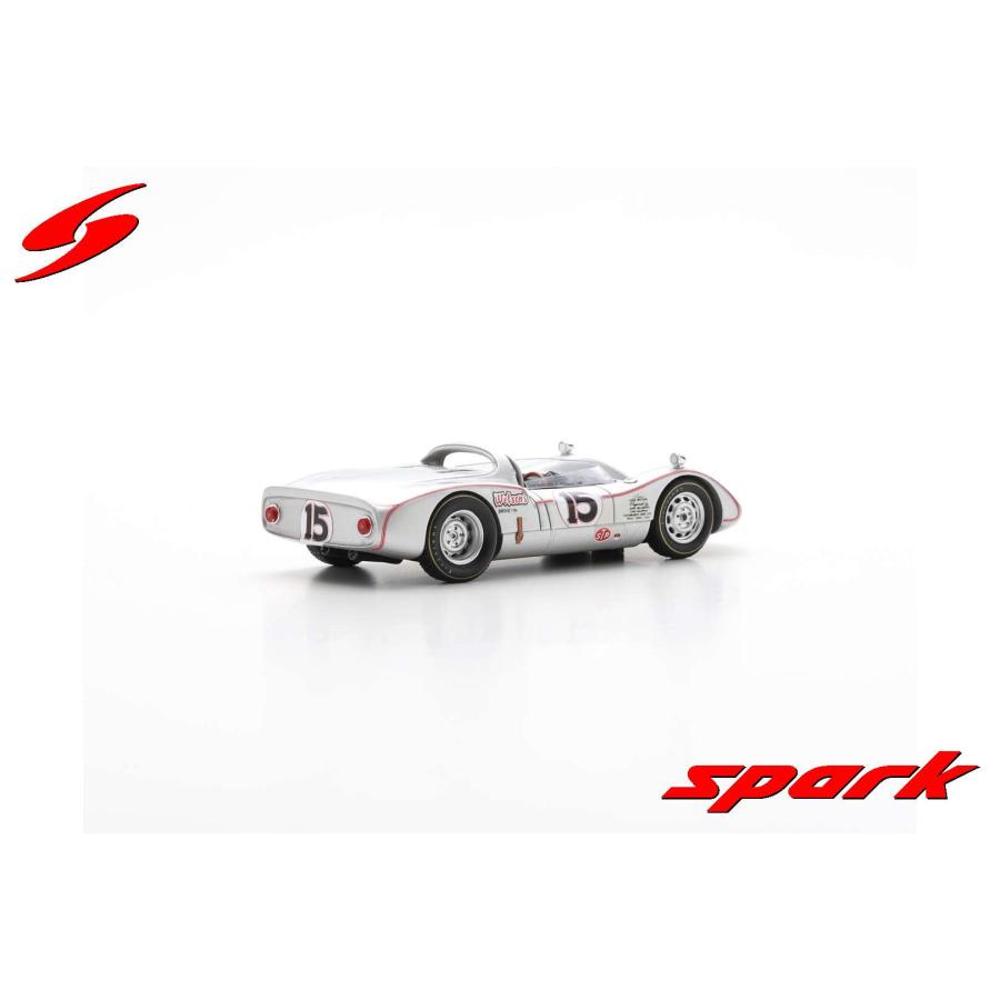 Spark 1/43 (US114) Porsche 906 #15 USRRC Bridgehampton 1966の画像