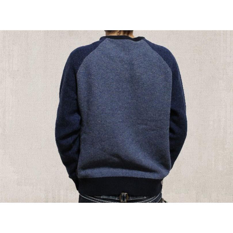 J.CREW（ジェイクルー） 【メンズ Men's】ラグランニット【ブルー