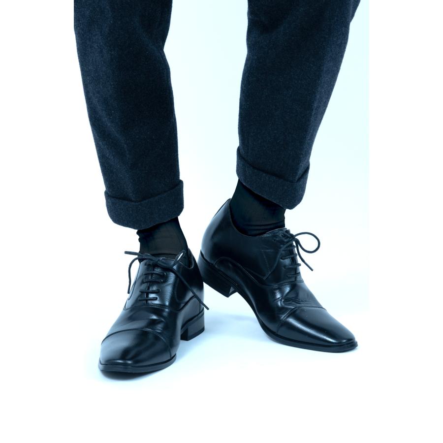 7cm シークレットシューズ ビジネスシューズ メンズ 革靴 ヒールアップ