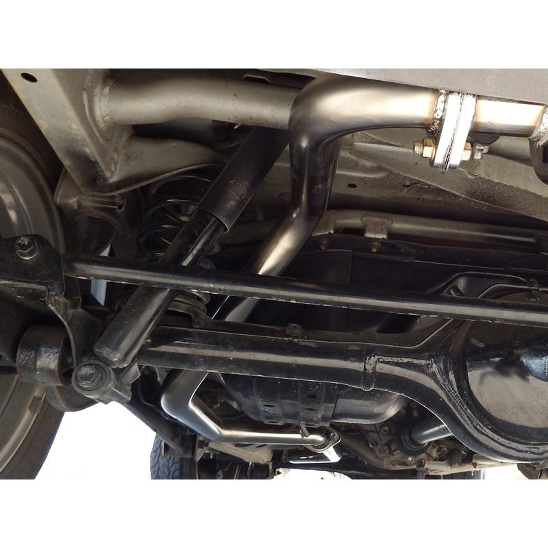 期間限定ステッカー付】決戦 JB23 フロント＆センターパイプ φ50  