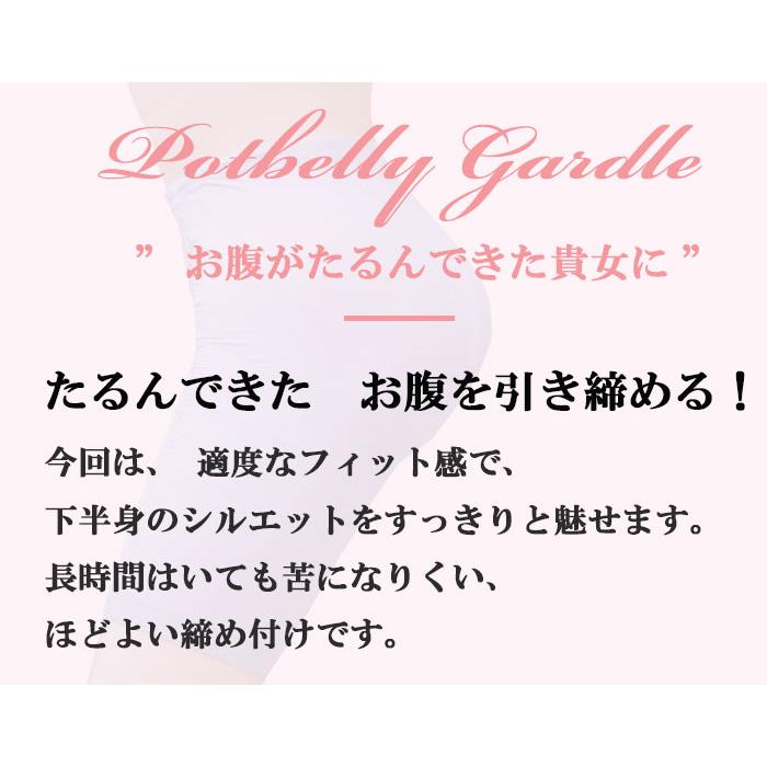 ガードル ロング 骨盤ガードル 産後ガードル ハイウエスト 補正下着 ガードルショーツ 大きい サイズ ぽっこりお腹 補 | モデルルック | 03