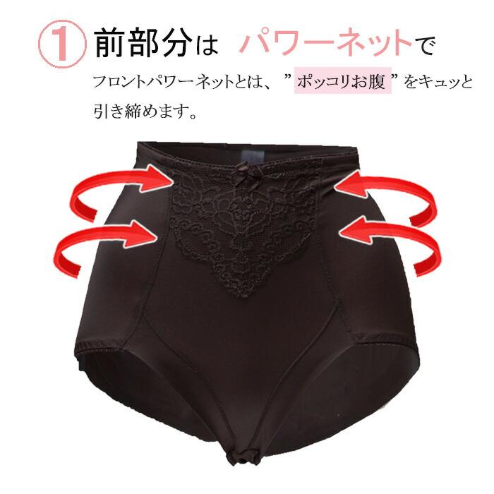 美しい おしり ヒップライン ぽっこりお腹  お腹シェイプガードル ボディメイク スタイルアップ　ショートガードル 補正下着  産後ガードル 骨盤引き締め | モデルルック | 03