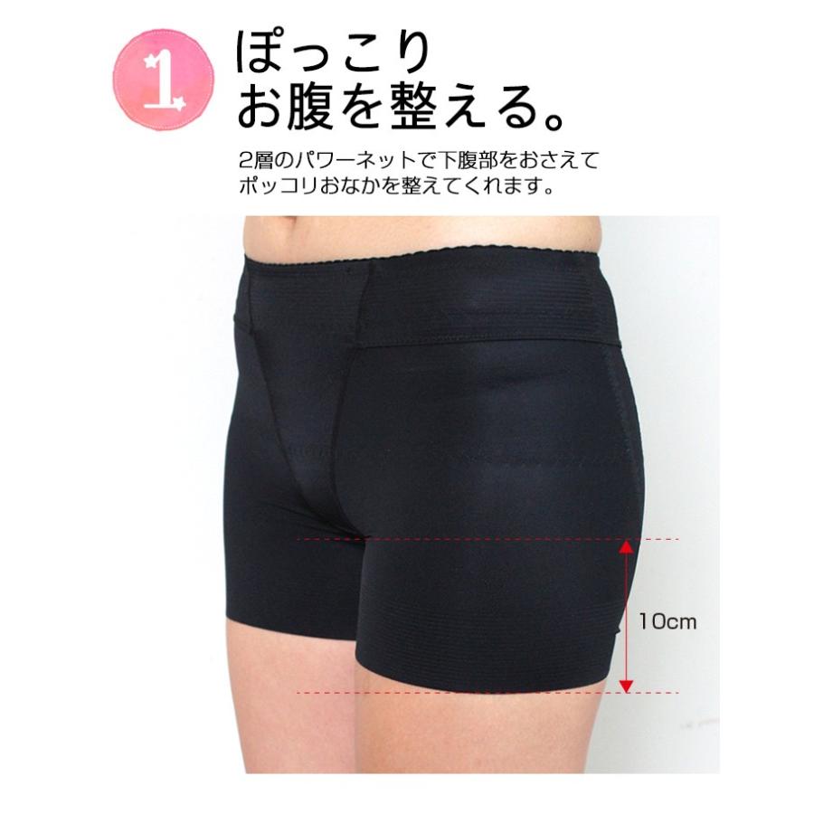 ガードル 1枚履き モデルルック 骨盤ガードル 産後ガードル 補正下着 ガードル 補整下着 ヒップアップ スタンダード ガードル ハード タイプ | モデルルック | 03