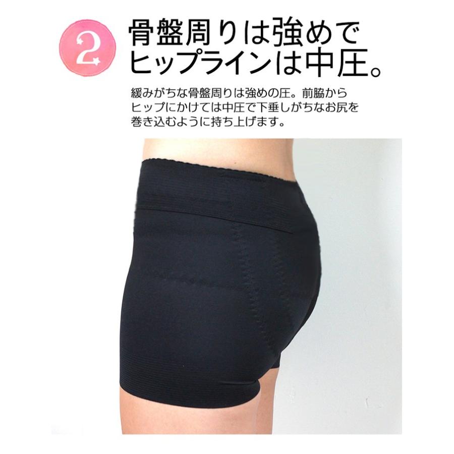 ガードル 1枚履き モデルルック 骨盤ガードル 産後ガードル 補正下着 ガードル 補整下着 ヒップアップ スタンダード ガードル ハード タイプ | モデルルック | 04