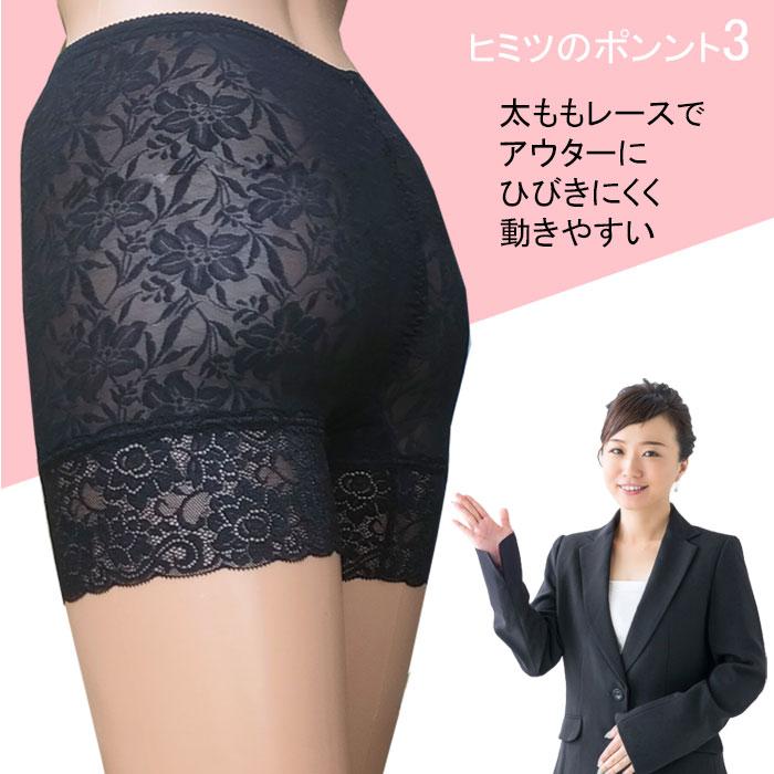 日本 製 夏用 ガードル 日本製 爽快 骨盤 産後 パワーネット スタンダード　ショーツ ヒップアップ　送料無料　女性　ウーマン　レディース　WOME | モデルルック | 06