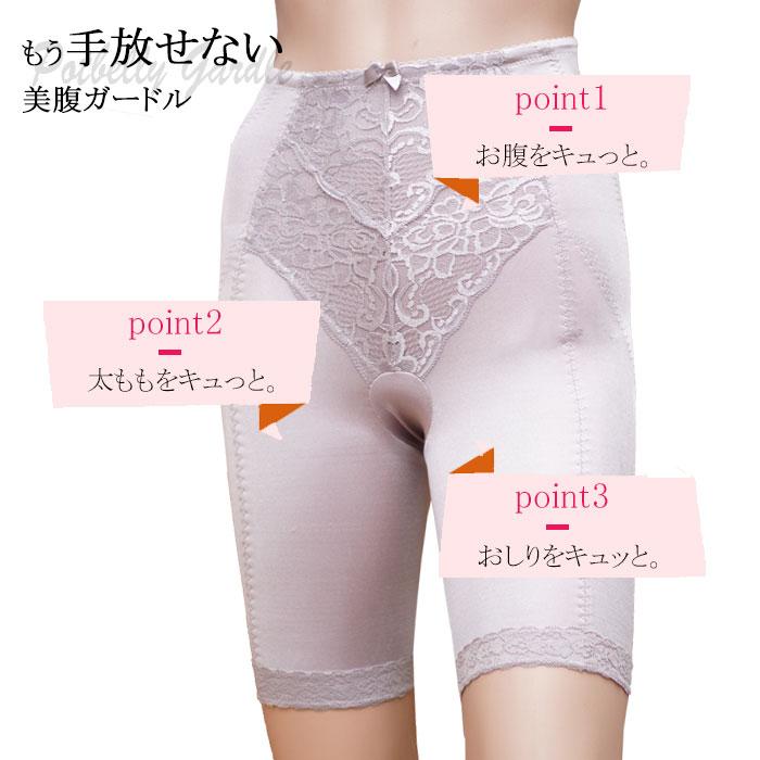 ガードル ロング 骨盤ガードル 産後ガードル ハイウエスト 補正下着 ガードルショーツ 夏用 ぽっこりお腹 補整下着 ヒップアップ | モデルルック | 05