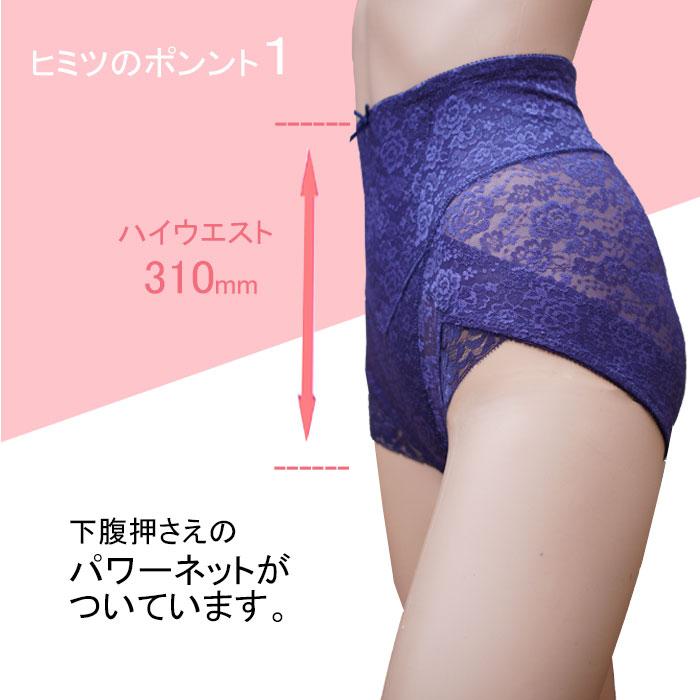 ハイウエスト ガードル メッシュ 爽快 骨盤 産後 パワーネット ショート　ヒップアップ　送料無料　女性 夏コーデ 汗かき 汗 汗っかき 汗対策 | モデルルック | 04