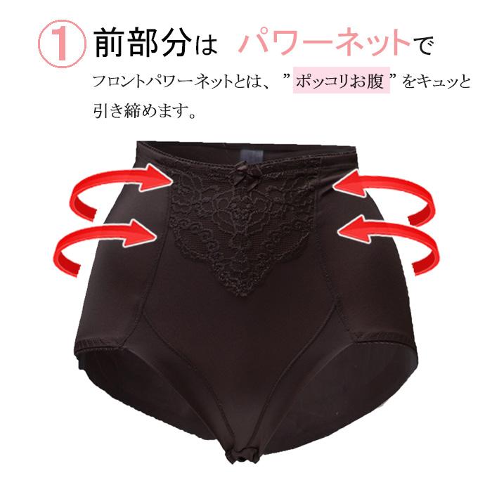 骨盤ガードル 産後ガードル 補正下着 補整下着 ヒップアップ ショートガードル ソフト タイプ 太もも お腹 引き締め レディース ガードル | モデルルック | 05