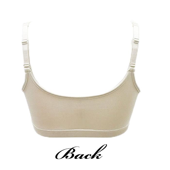 潤い 絹100% 弱 ノンワイヤ ブラジャー   ナイトブラ お休みブラ  敏感肌・乾燥肌　シルク100%弱）シルク |  | 02