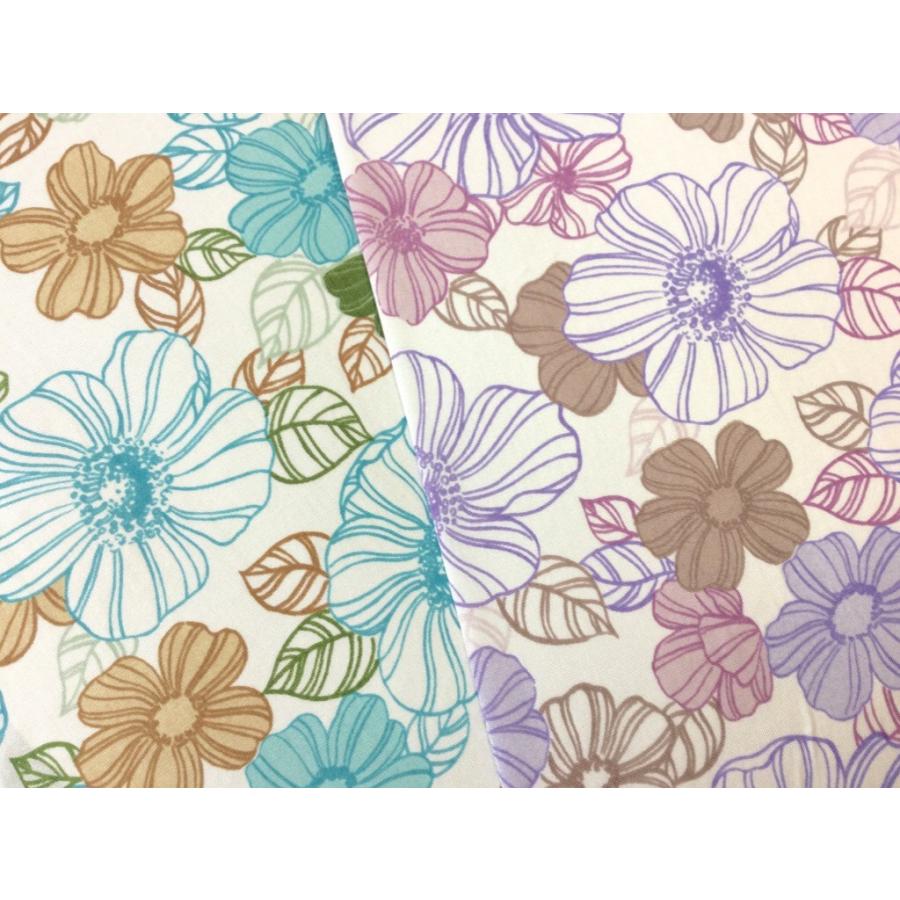 絹100% 花柄パジャマ | モデルルック | 03