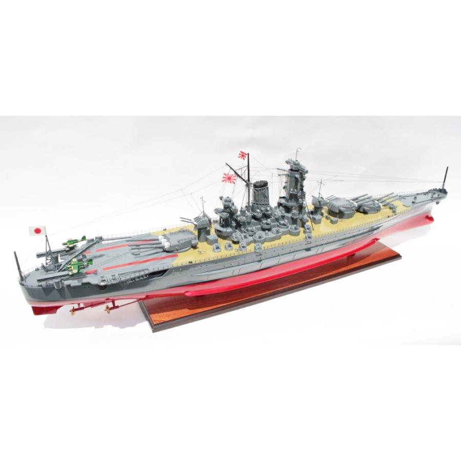 戦艦武蔵 120cm 木製精密級完成品 (Xinchao Original)｜modelshipxinchao｜04