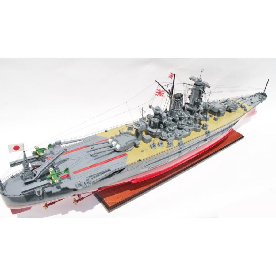 戦艦武蔵 120cm 木製精密級完成品 (Xinchao Original) : 模型 戦艦武蔵 120cm 木製精密級完成品 (Xinchao Original) : 模型