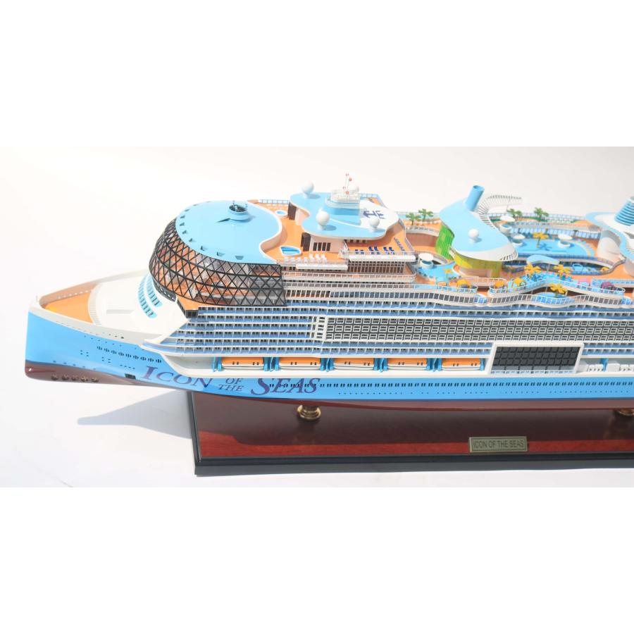 超精密級・世界最大豪華客船 ICON OF THE SEAS 92cmL 完成品 : 模型