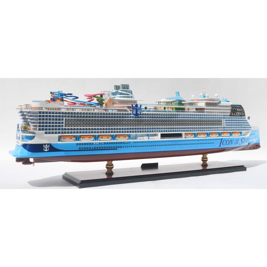 超精密級・世界最大豪華客船 ICON OF THE SEAS 92cmL 完成品 : 模型