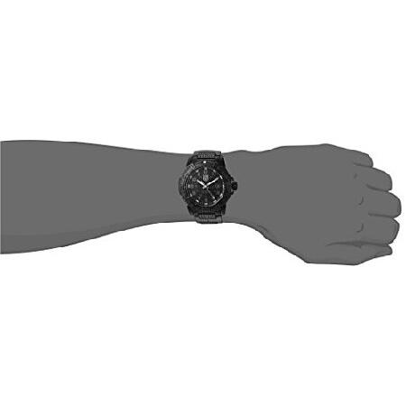 ルミノックス メンズ モダンマリナー スイスクォーツ ステンレス時計 黒 (モデル: 6252.BO)｜modena｜02