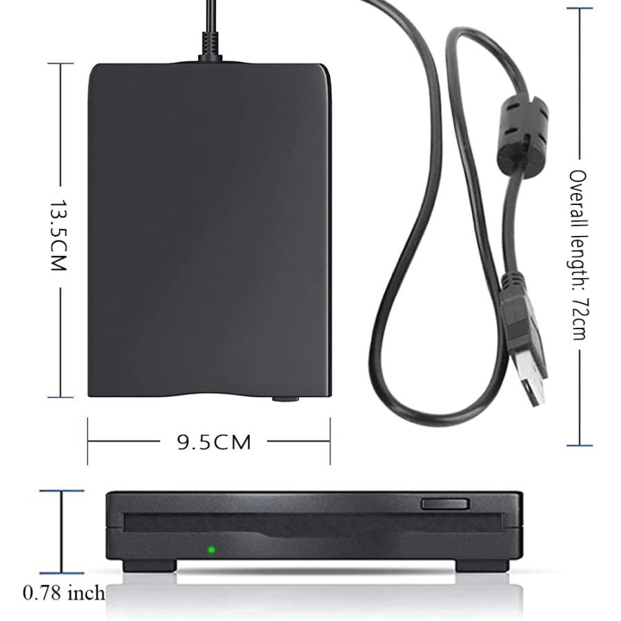 USBフロッピーディスクリーダー 3.5インチ 1.44MB FDD PC用 Plug＆Play｜modena｜06