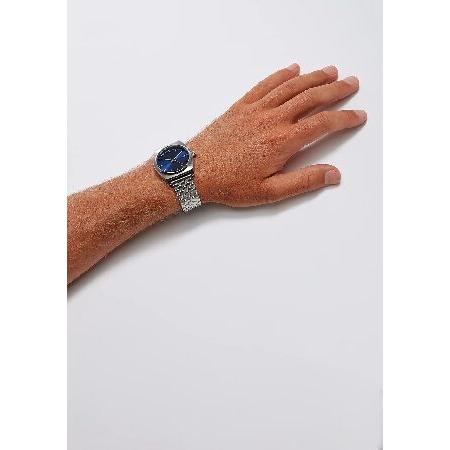 NIXON タイムテラー A045 - シルバー/ゴールド - 100m防水 メンズウォッチ (37mmフェイス, 19.5mm-18mmステンレスバンド)｜modena｜05