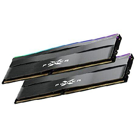 業界最安 シリコンパワー DDR4 32GB ゼニス RGB RAM 3200MHz 288ピン C16 1.35V UDIMM デスクトップメモリモジュール SP032GXLZU320BDD