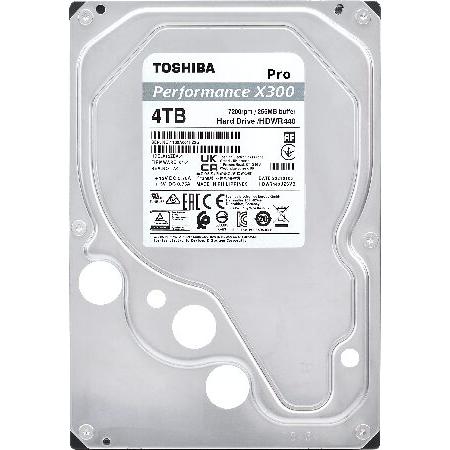 Toshiba X300 PRO 4TB 高負荷パフォーマンス 3.5インチ内蔵ハードドライブ - 最大300 TB/年のワークロードレート - HDWR440XZSTB｜modena｜05