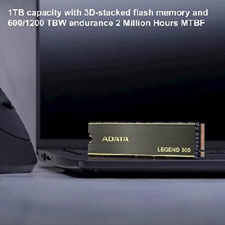 高知自動車道オリジナルガイド資料 ADATA 1TB SSD Legend 800, NVMe PCIe Gen4 x 4 M.2 2280内蔵SSD, 最大