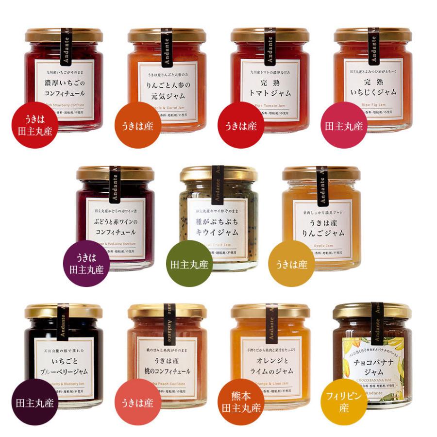 ジャム 砂糖不使用 野菜 フルーツのジャム 歯科衛生士 考案 ギフト 低糖度 J 001 Andante アンダンテ 通販 Yahoo ショッピング